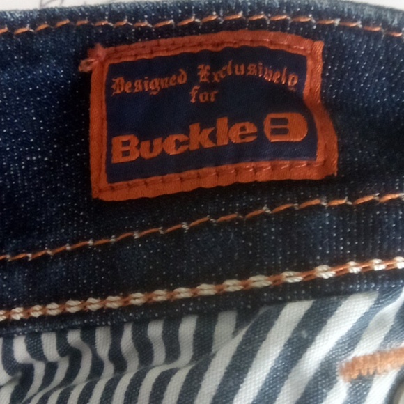 Rock Revival Women's 26 Gwen Bootcut Flap Pockets Shimmer Distressed NWOT - Picture 9 of 13